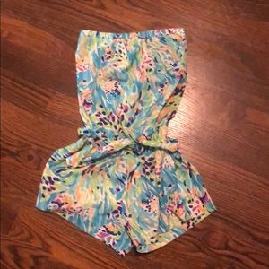 Lilly Pulitzer Strapless Romper